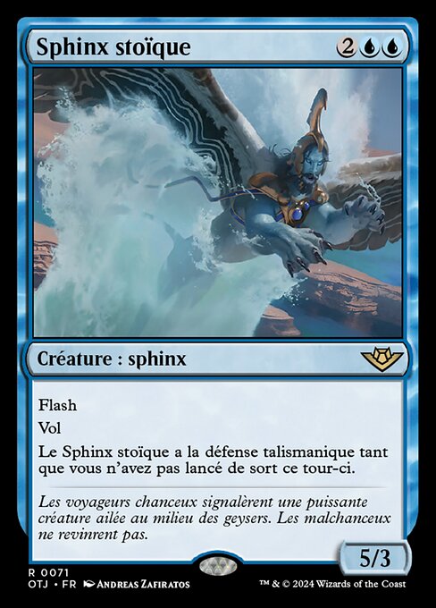 Sphinx stoïque [FR]