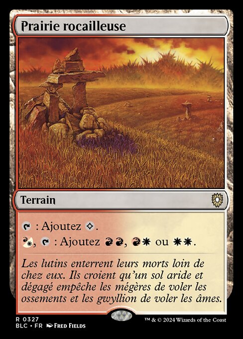 Prairie rocailleuse [FR]