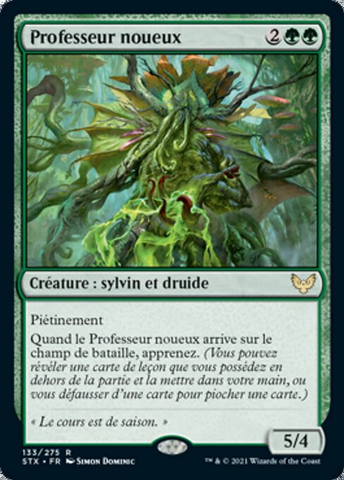 Professeur noueux [FR]