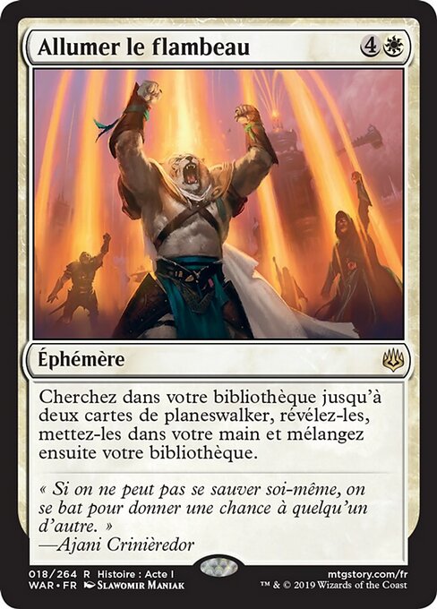 Allumer le flambeau [FR]