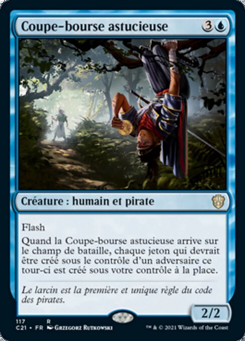 Coupe-bourse astucieuse [FR]
