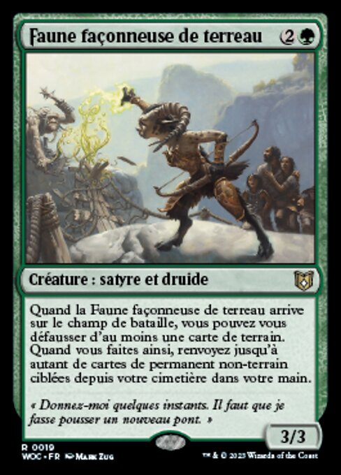 Faune façonneuse de terreau [FR]