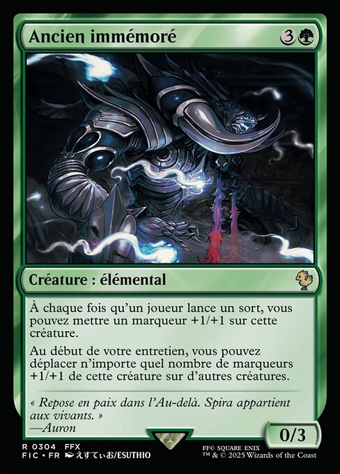 Ancien immémoré [FR]