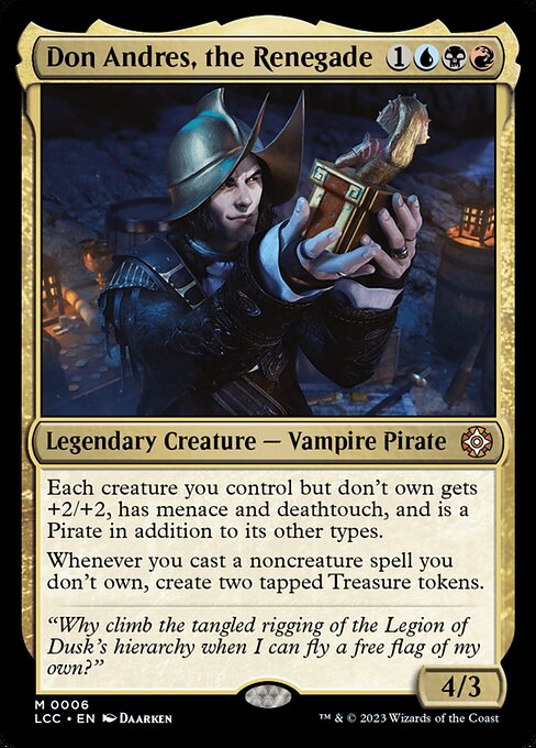 Don Andres, the Renegade [EN] [FOIL]
