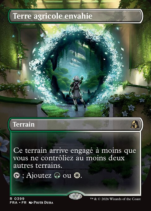 Terre agricole envahie [FR]