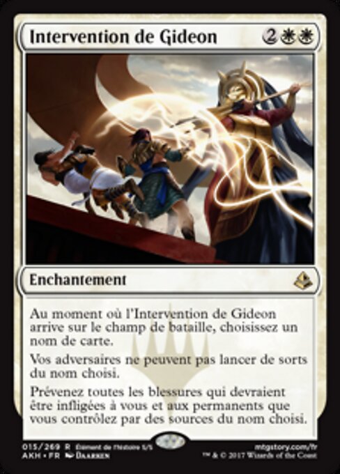 Intervention de Gideon [FR]