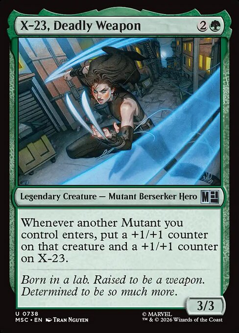 X-23, Deadly Weapon [FR]