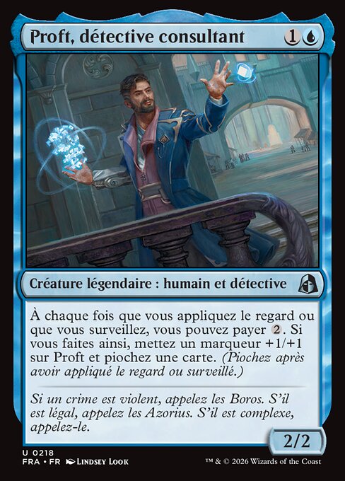 Proft, détective consultant [FR]