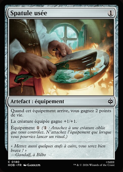 Spatule usée [FR]