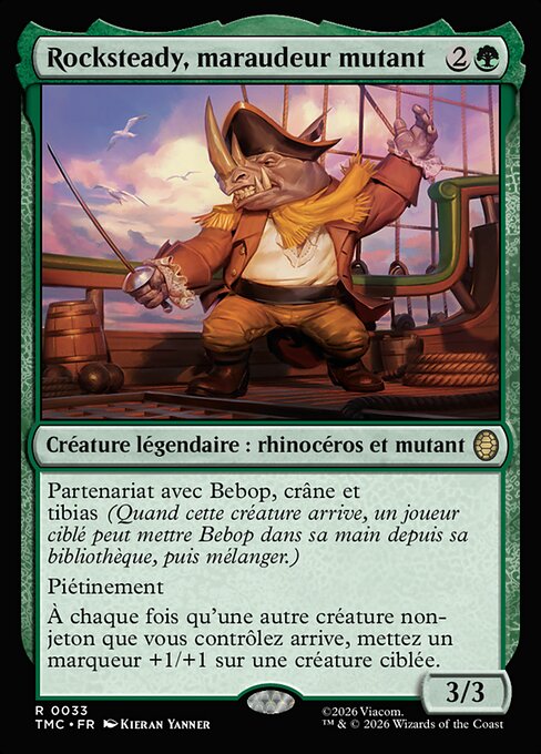 Rocksteady, maraudeur mutant [FR]