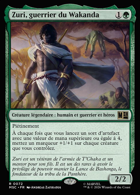 Zuri, guerrier du Wakanda [FR]
