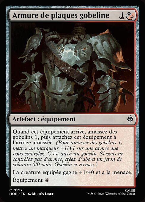 Armure de plaques gobeline [FR]