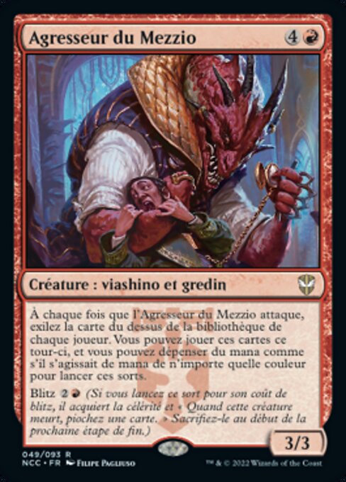 Agresseur du Mezzio [FR]
