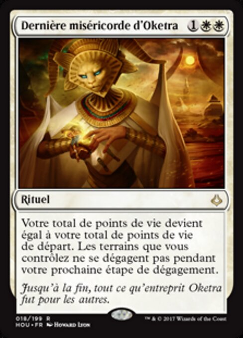 Dernière miséricorde d'Oketra [FR]