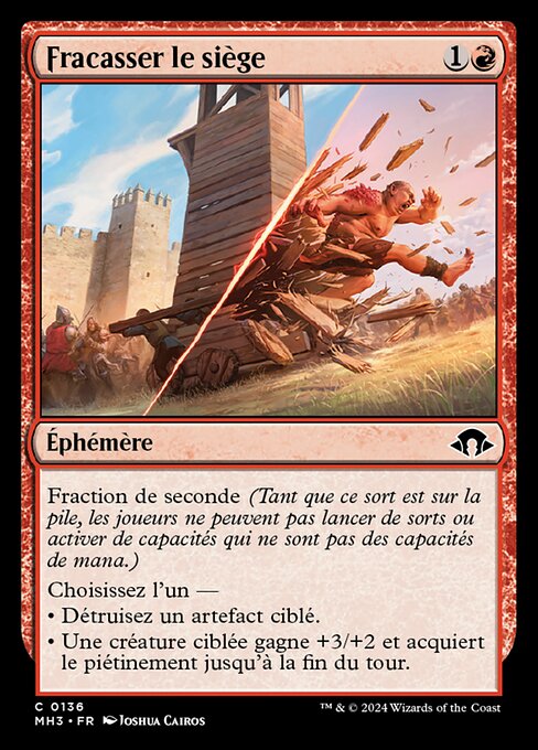 Fracasser le siège [FR]
