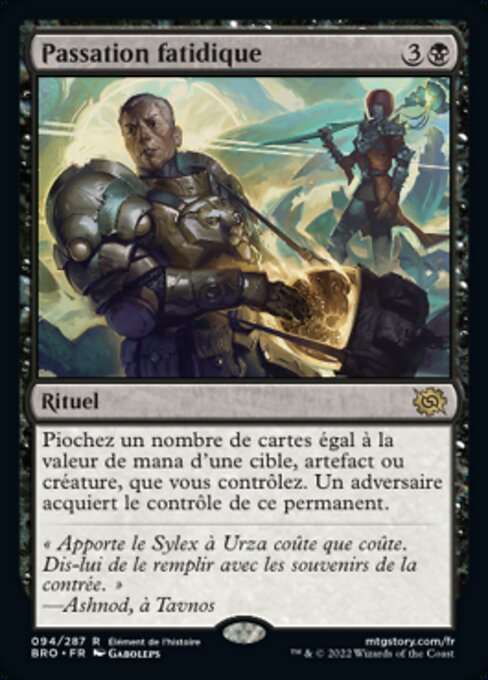 Passation fatidique [FR]