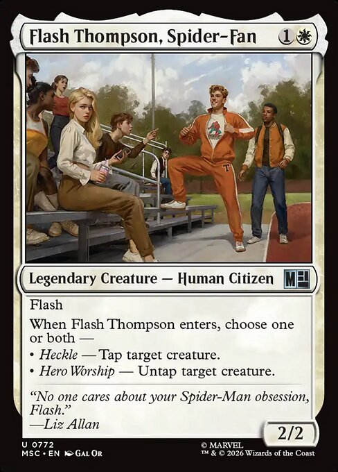 Flash Thompson, fan de Spider-Man [FR]