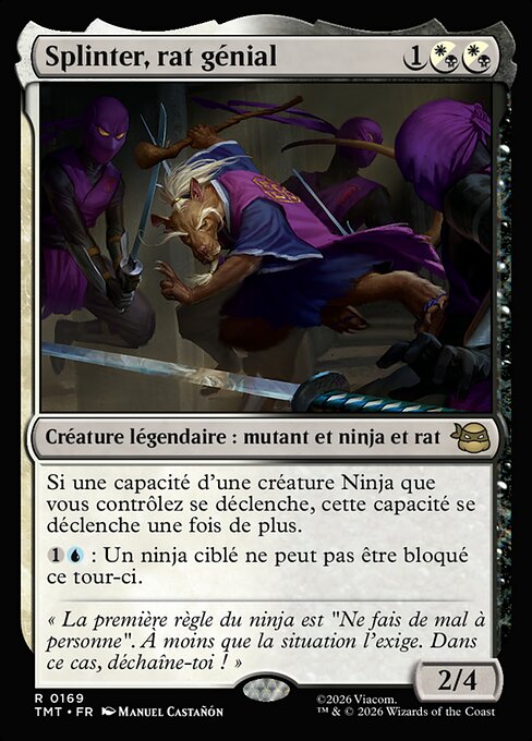 Splinter, rat génial [FR]
