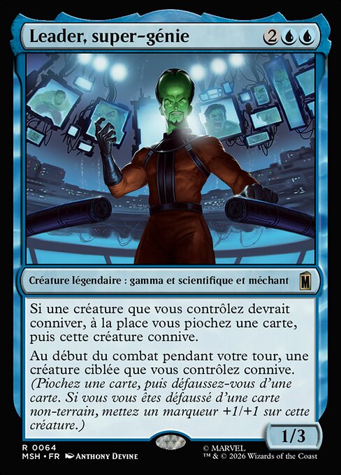 Leader, super-génie [FR]