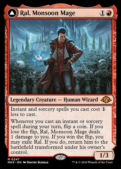 Ral, Monsoon Mage // Ral, Leyline Prodigy [FR]