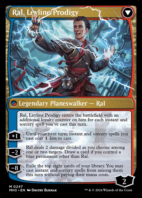 Ral, Monsoon Mage // Ral, Leyline Prodigy [FR]
