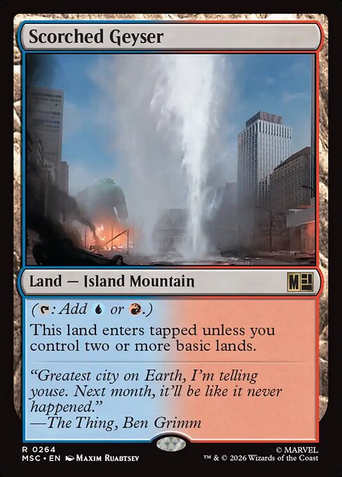 Geyser calciné [FR]