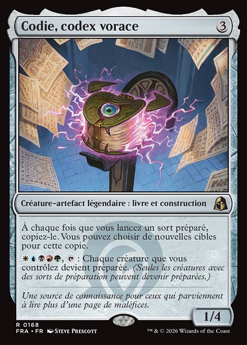 Codie, codex vorace [FR]