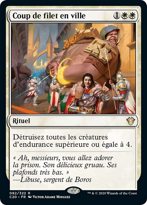Coup de filet en ville [FR]