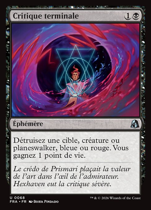Critique terminale [FR]