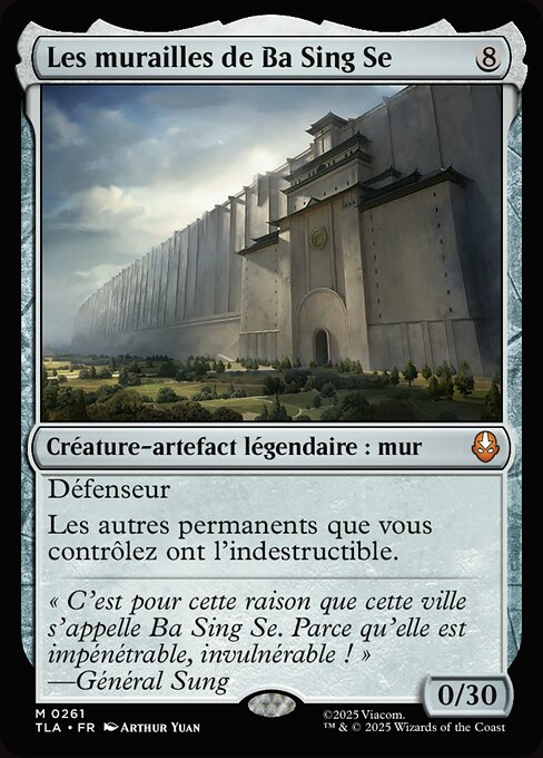 Les murailles de Ba Sing Se [FR]
