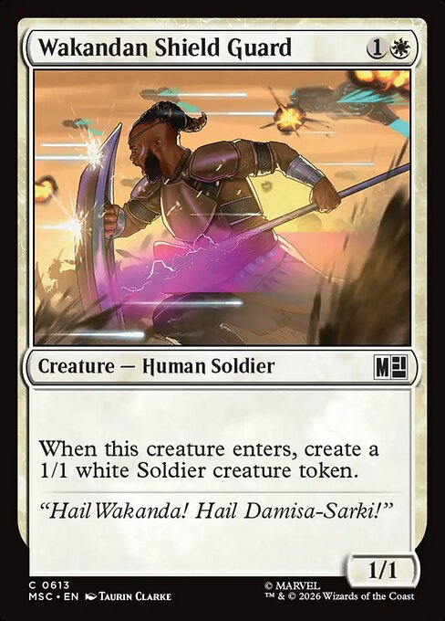 Wakandan Shield Guard [FR]