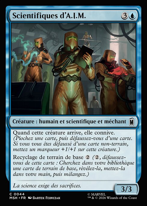 Scientifiques d'A.I.M. [FR]