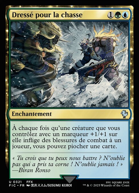 Dressé pour la chasse [FR]