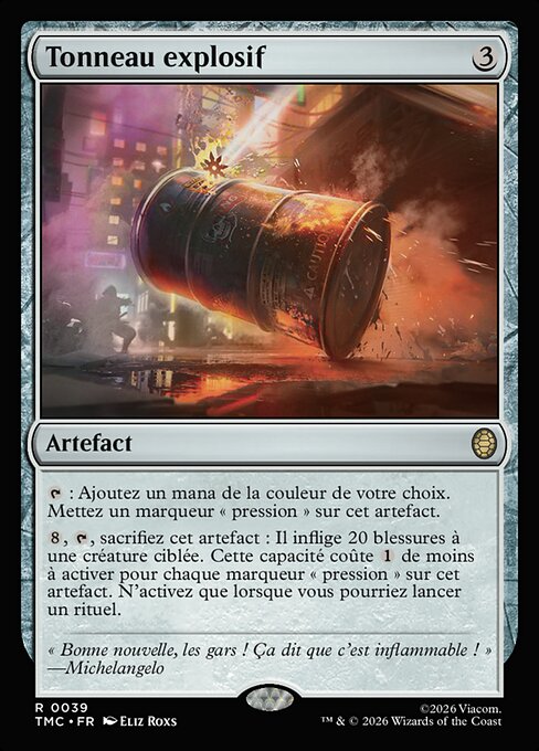 Tonneau explosif [FR]