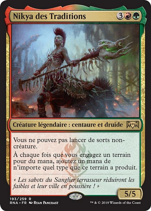 Nikya des Traditions [FR]