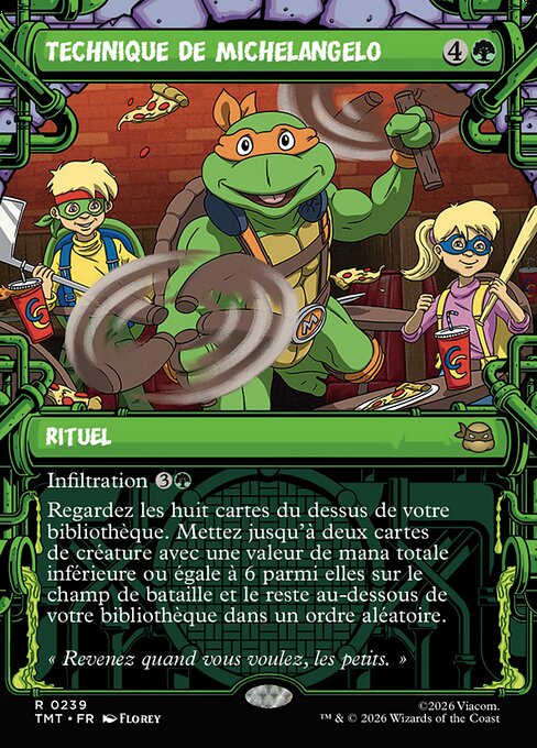 Technique de Michelangelo [FR] [FOIL]