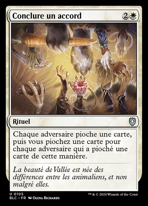 Conclure un accord [FR]