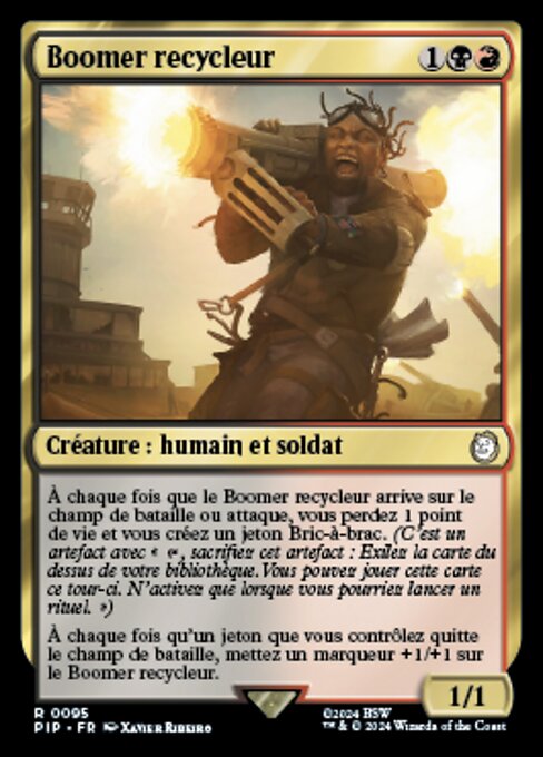 Boomer recycleur [FR]