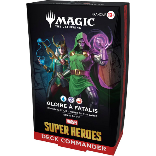 MTG - Marvel Super Heroes : Deck Gloire à Fatalis (Version Française) - PRECOMMANDE 26/06/2026