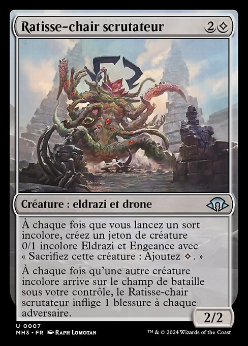 Ratisse-chair scrutateur [FR]