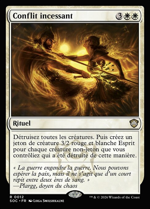 Conflit incessant [FR]