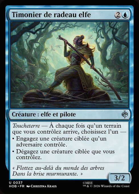 Timonier de radeau elfe [FR]