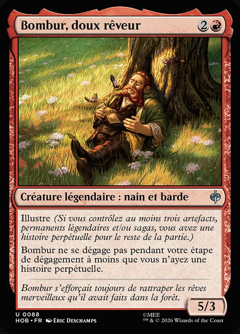 Bombur, doux rêveur [FR]
