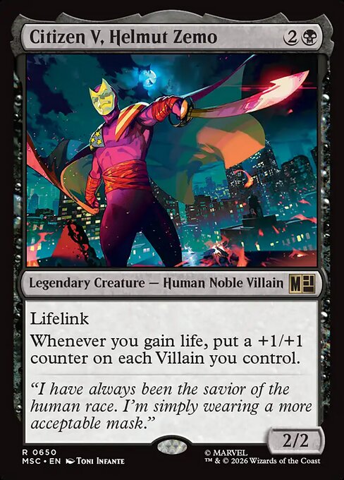 Citizen V, Helmut Zemo [FR]
