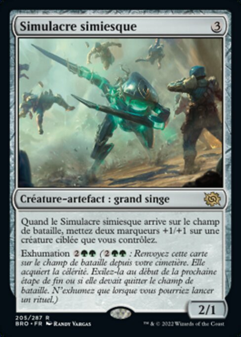 Simulacre simiesque [FR]
