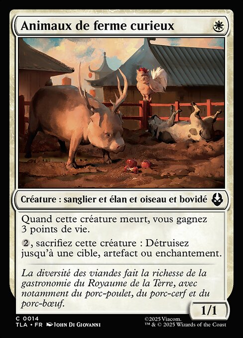 Animaux de ferme curieux [FR]