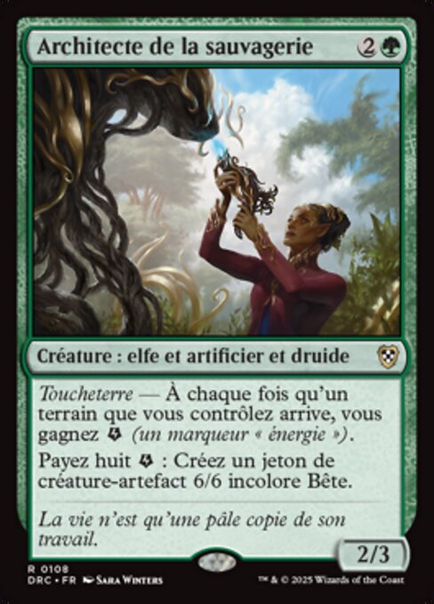 Architecte de la sauvagerie [FR]