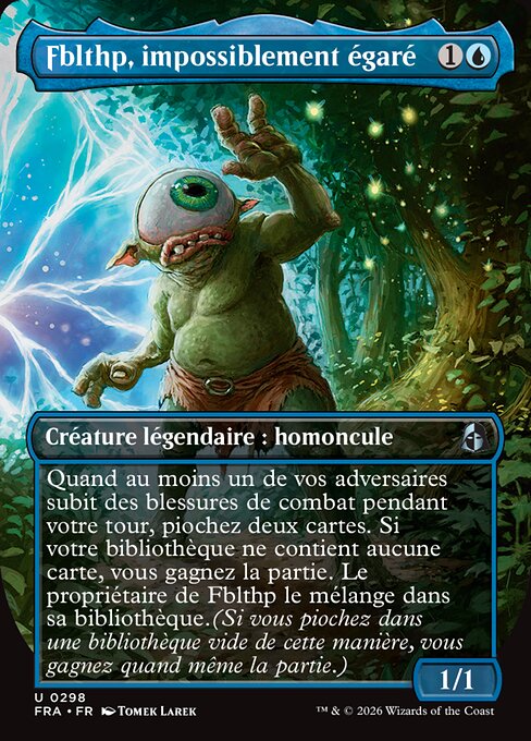 Fblthp, impossiblement égaré [FR] [FOIL]