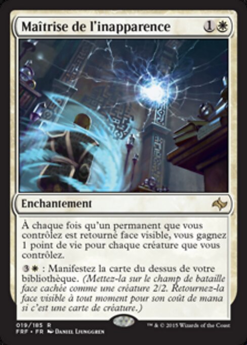 Maîtrise de l'inapparence [FR]