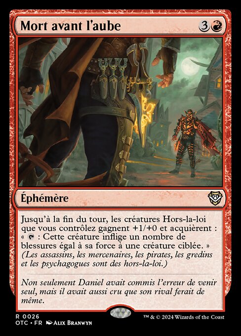 Mort avant l'aube [FR]
